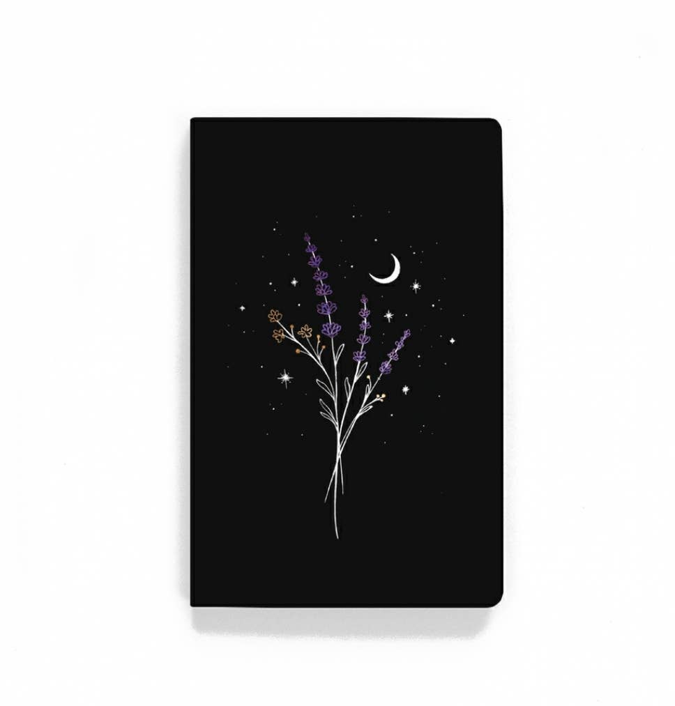 Lavender Lined Notebook