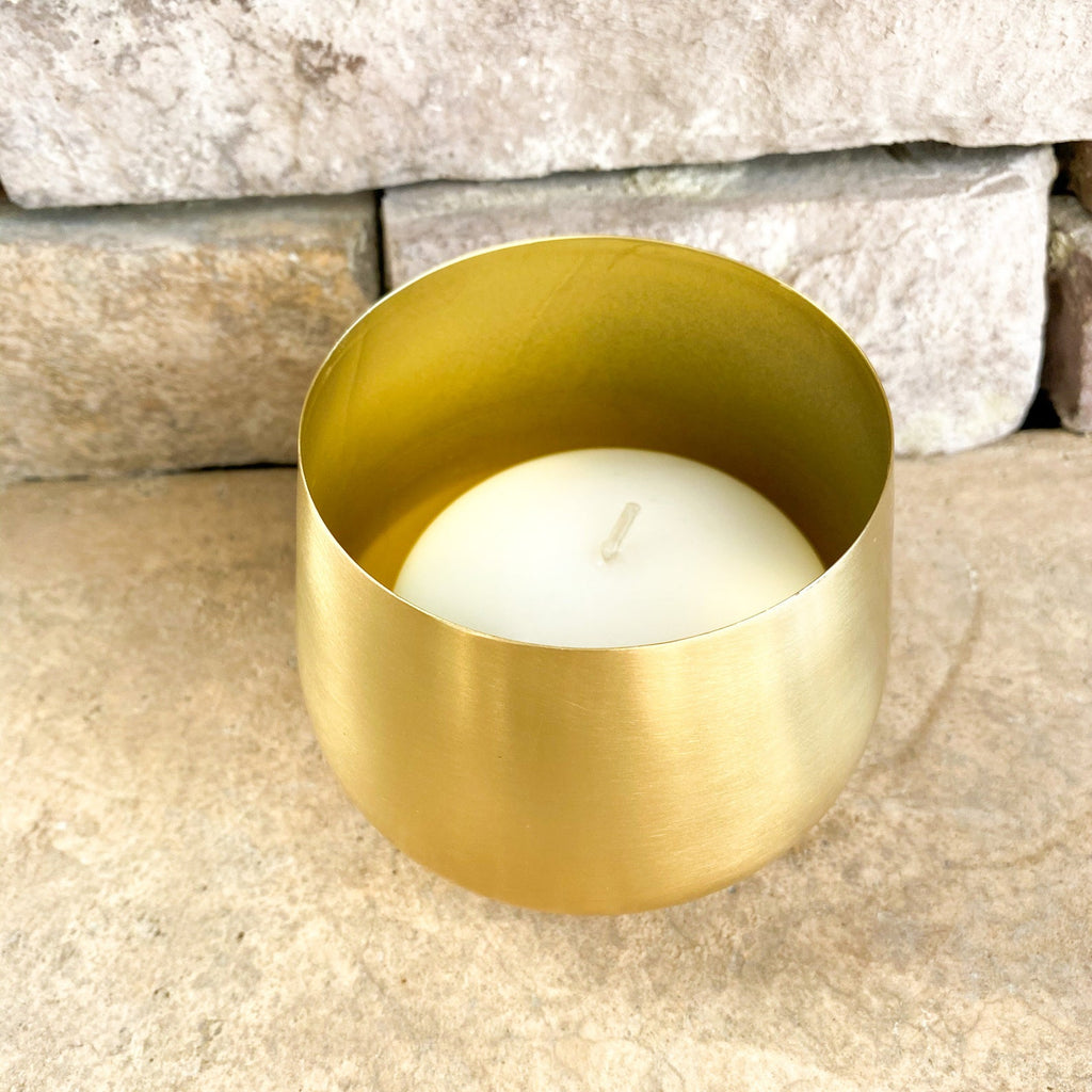 Natural Wood Gift Box | Wood Pot + Air Plant + Soy Candles + Gold Votive  | Choose Your Occasion