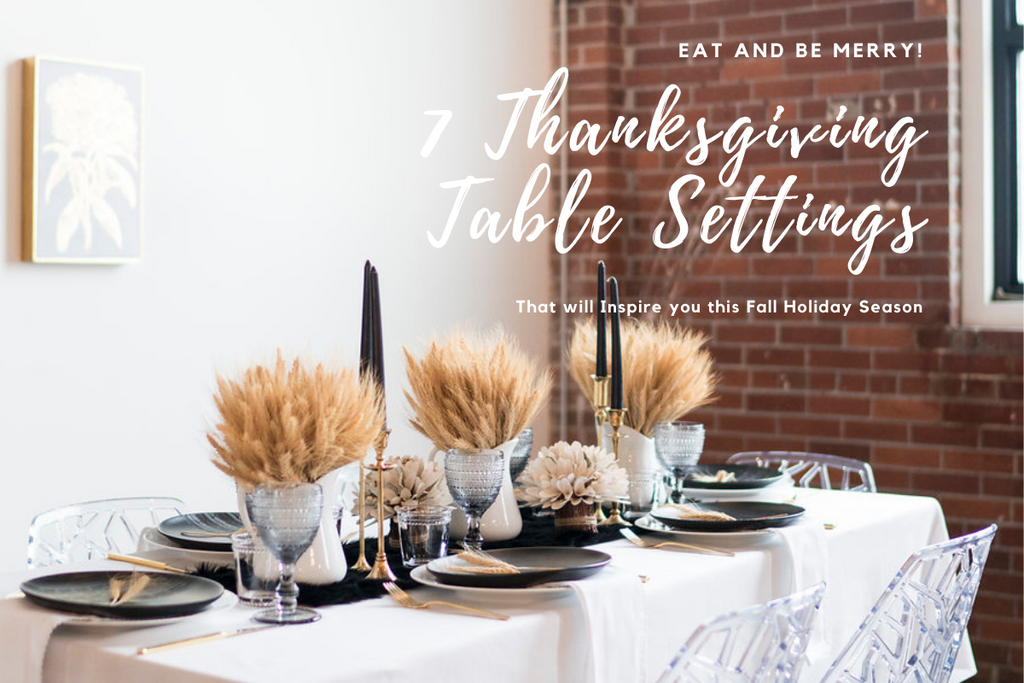 Top 7 Fall Table Settings for Thanksgiving That are Seriously Gorgeous