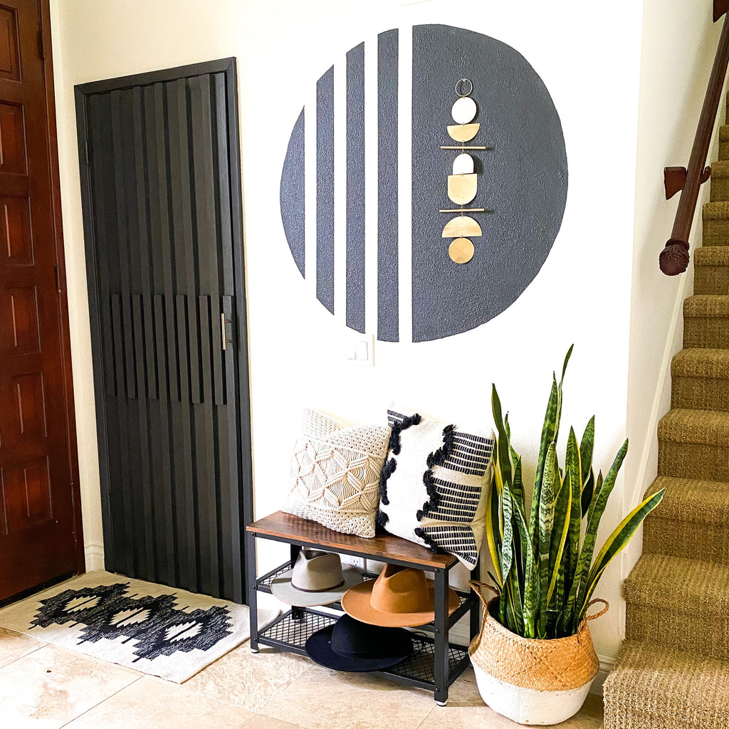 Wood Panel Accent Door