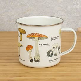 Mushroom Enamel mug