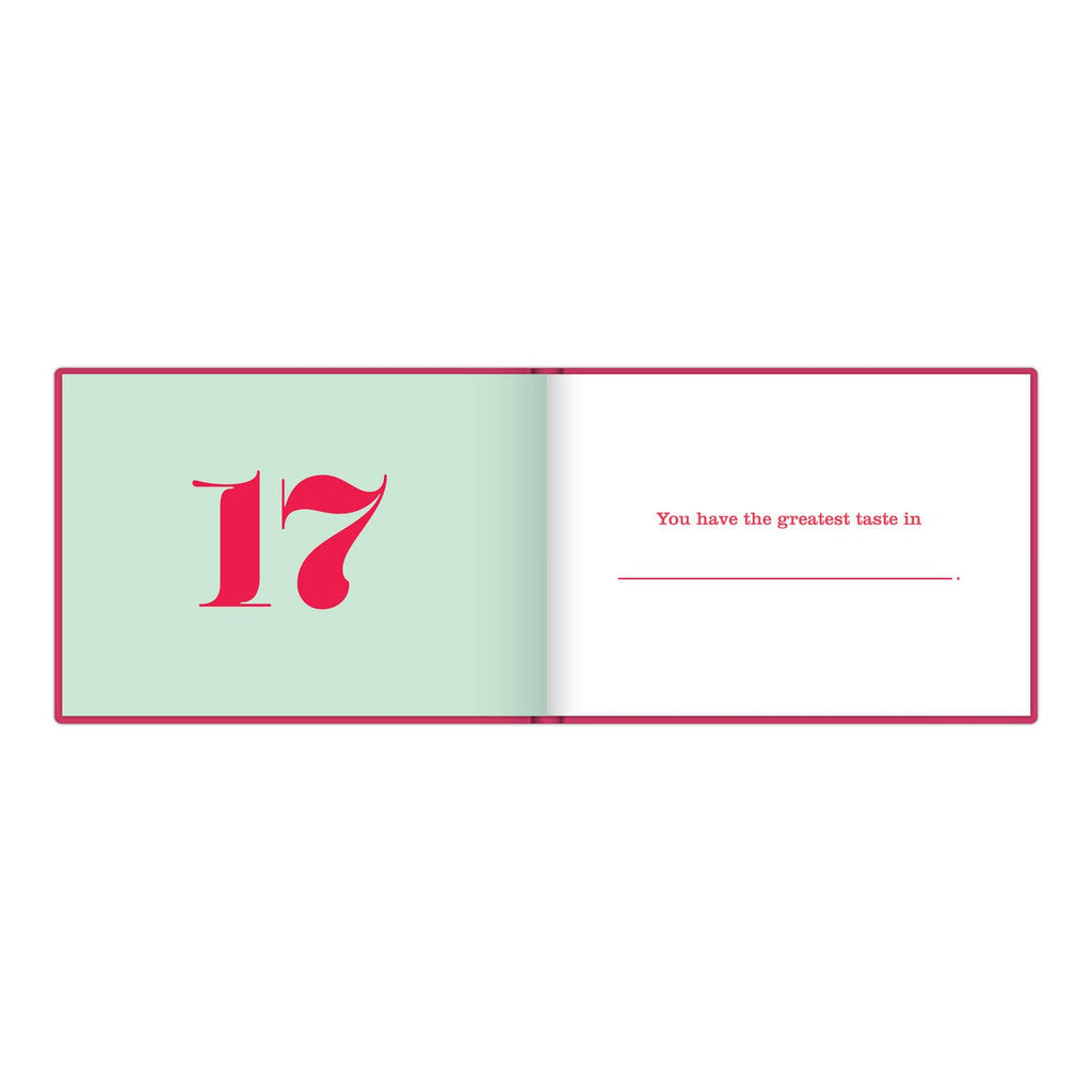 What I Love about You  Fill in the Love® Book