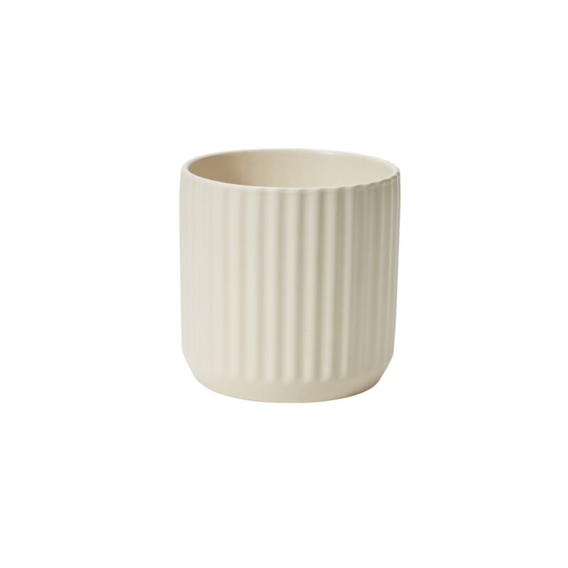 Beam Plant Pot | Off White