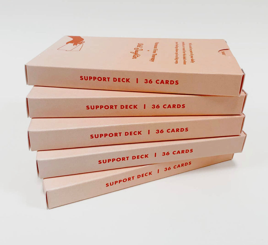 Support Deck - Therapeutic Practice Cards