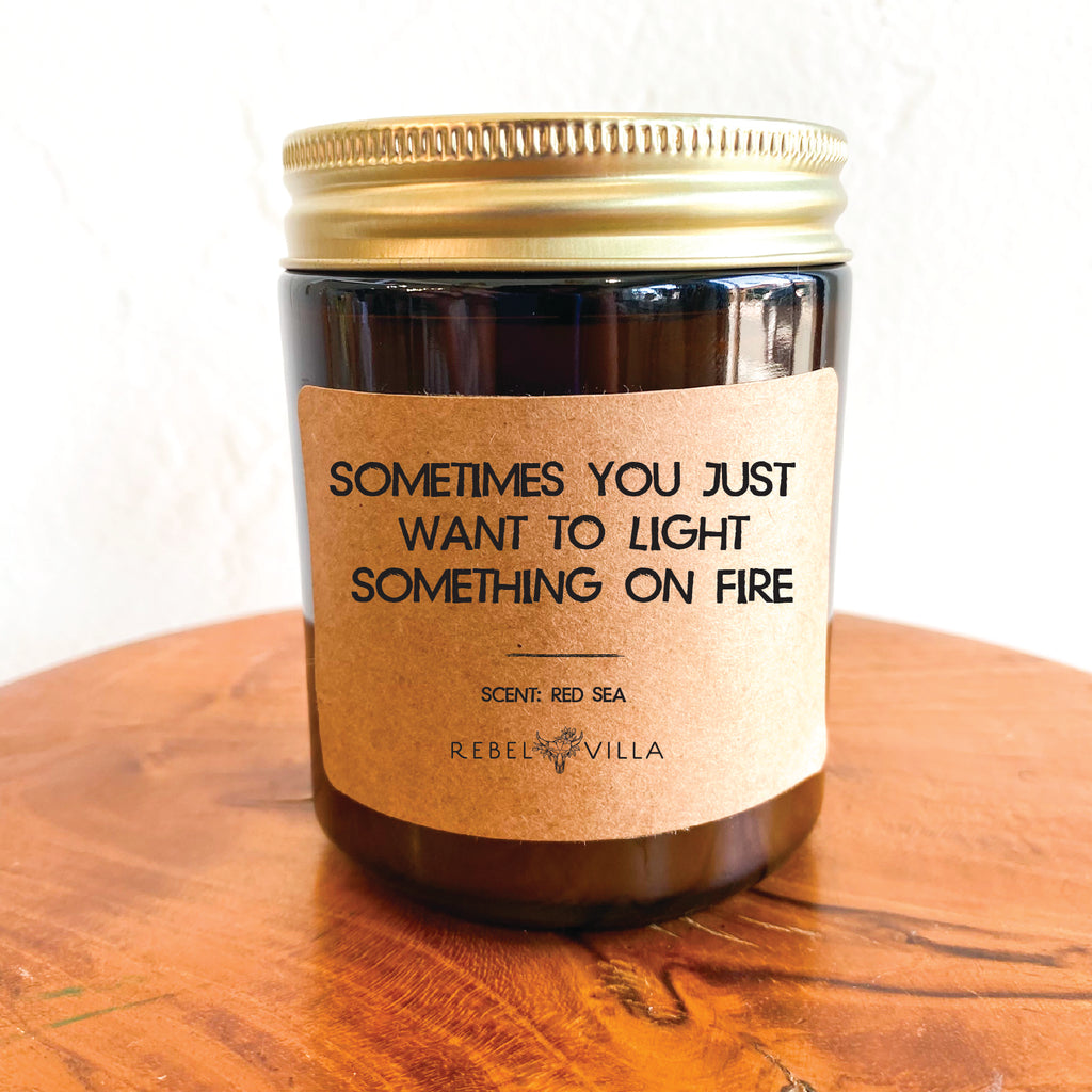 9 oz Funny Soy Candle