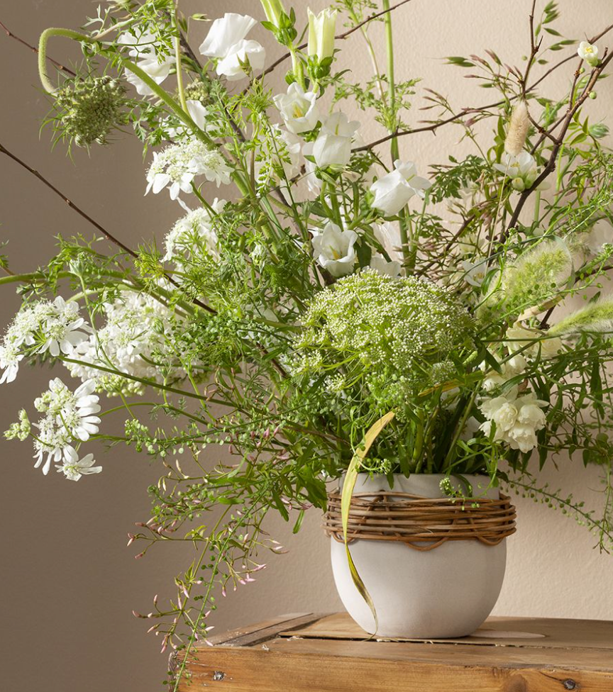 Lissome Woven Ceramic Pot