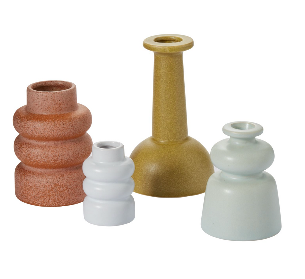 Sundown Green Bud Vase