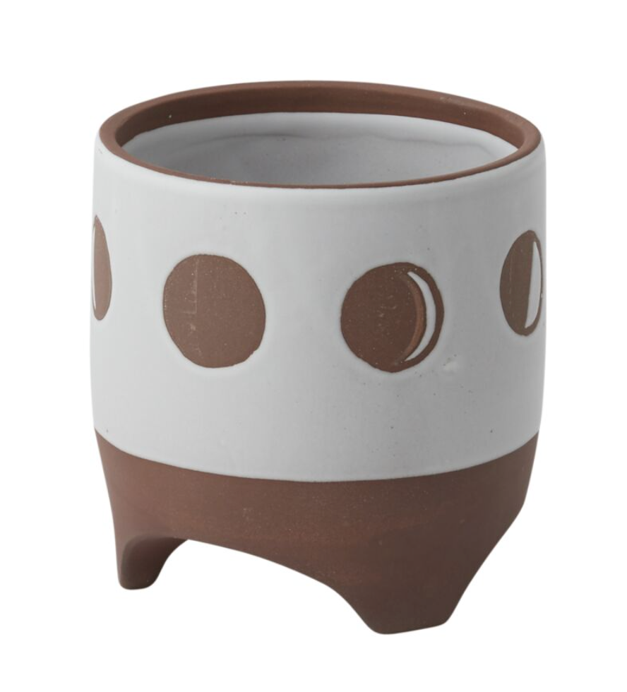Solar Footed Pot