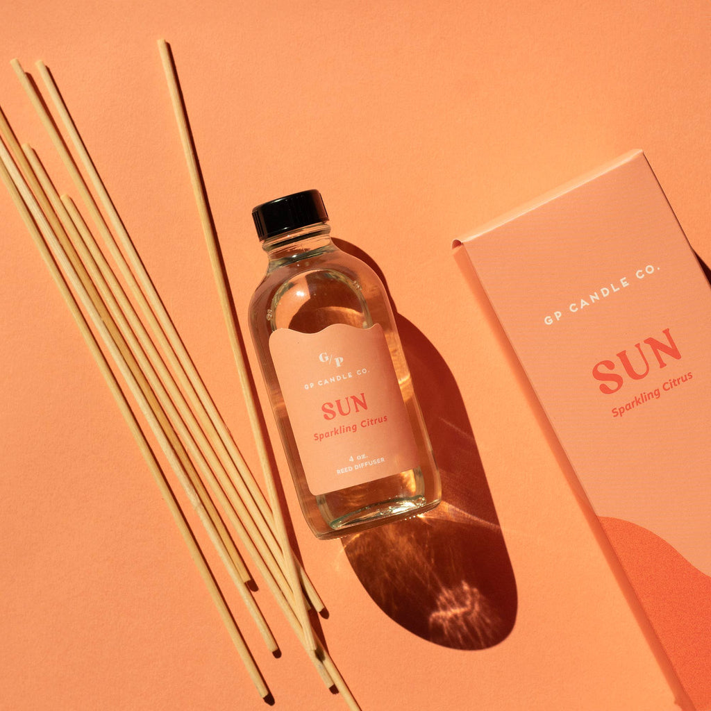 Sun 4 oz. Hue Reed Diffuser (Sparkling Citrus)