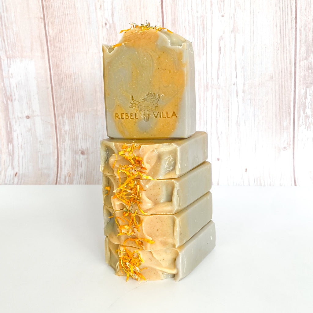 Orange Patchouli Essential Oil Soap