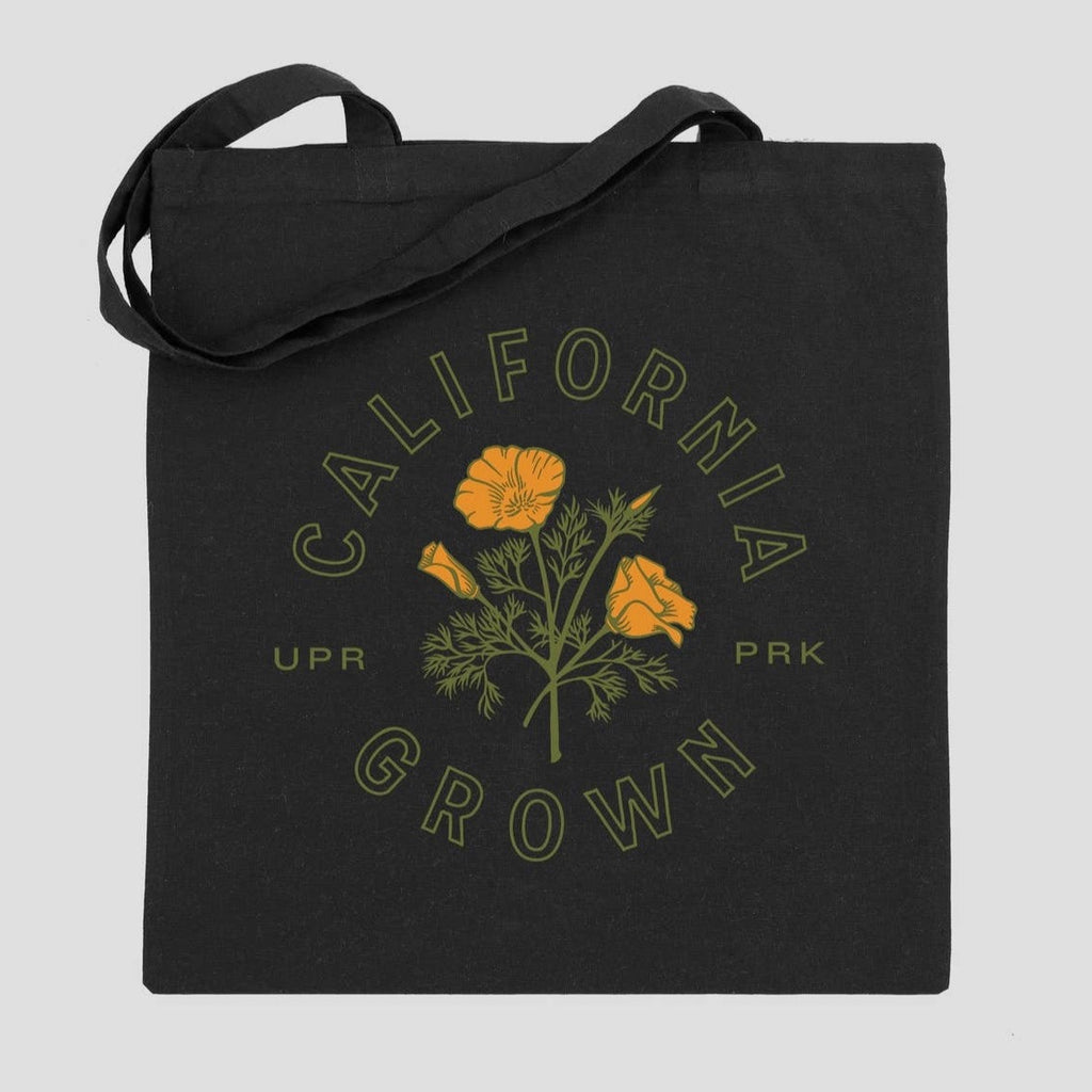 California Grown Tote Bag - Black