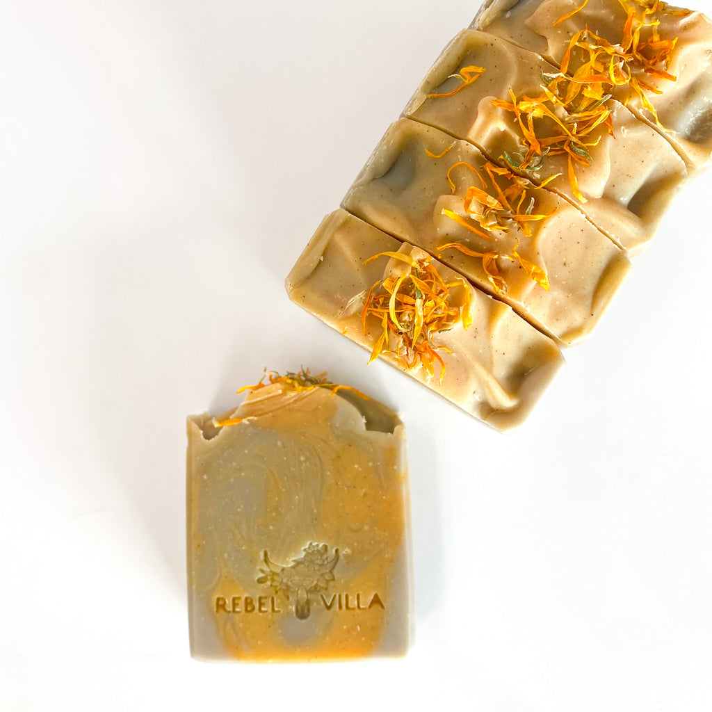 Orange Patchouli Essential Oil Soap