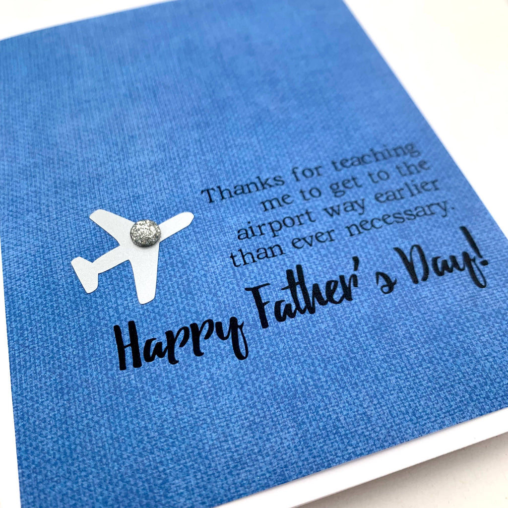 Father’s Day Get to the Airport Too Early card
