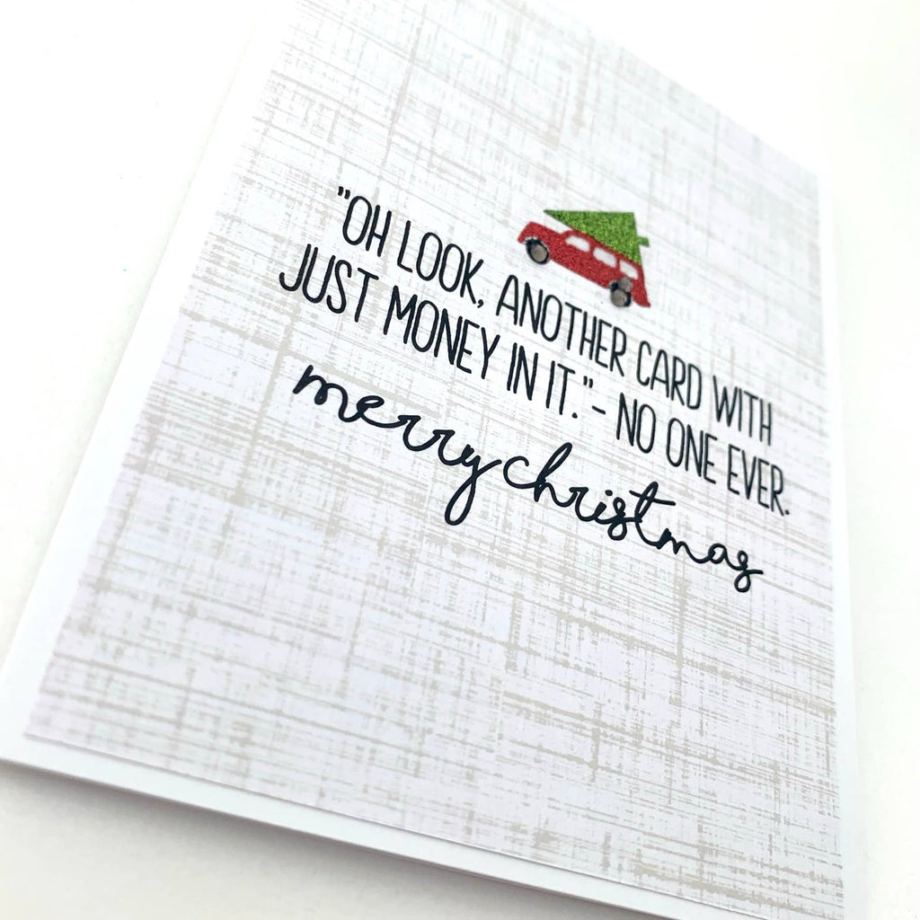 Holiday Just Money Christmas Card