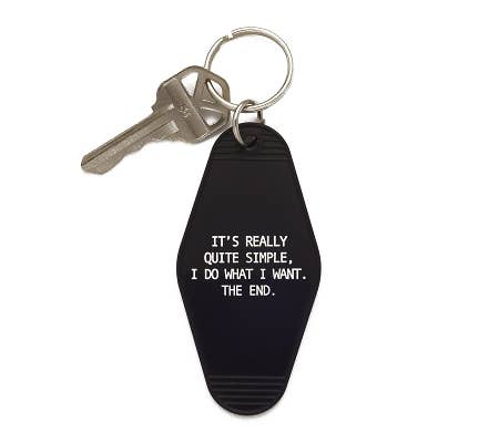 It's Really Quite Simple Keychain