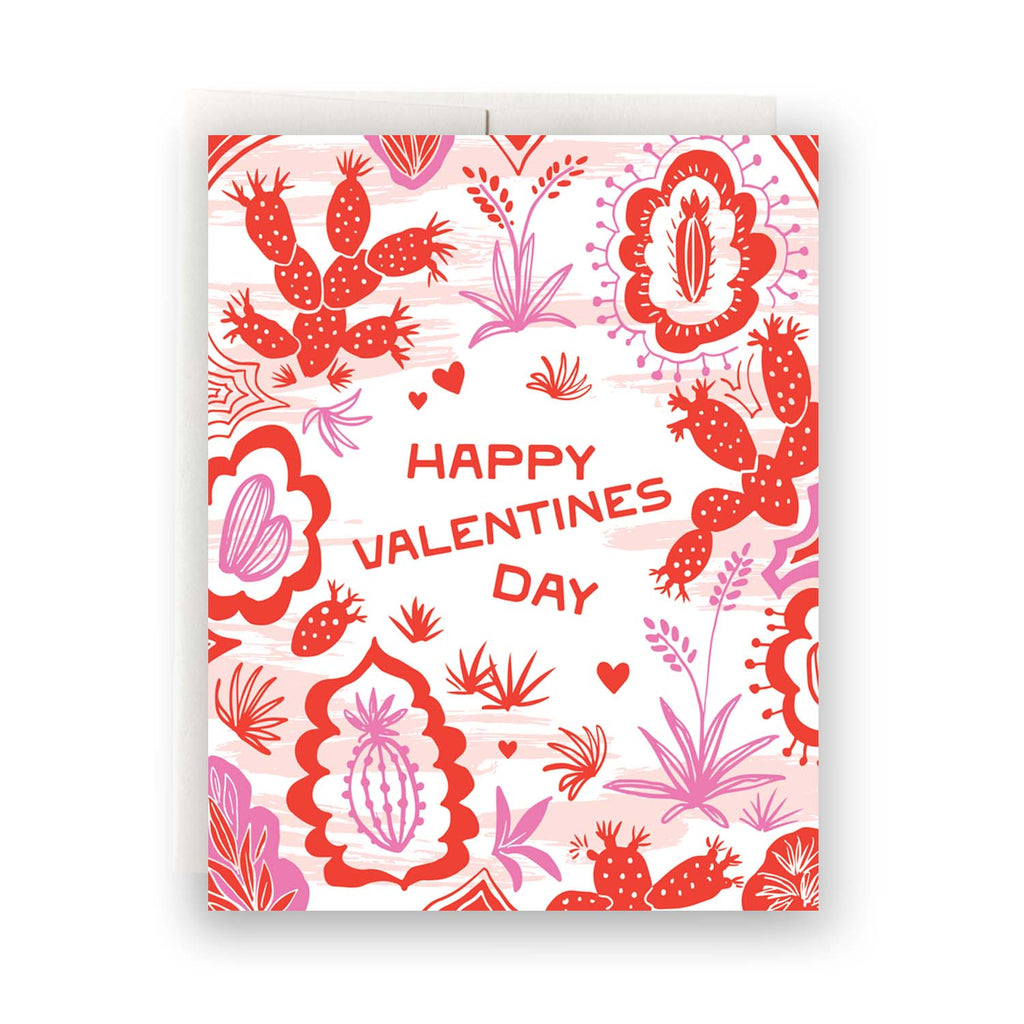 Fiesta Valentine's Day Greeting Card