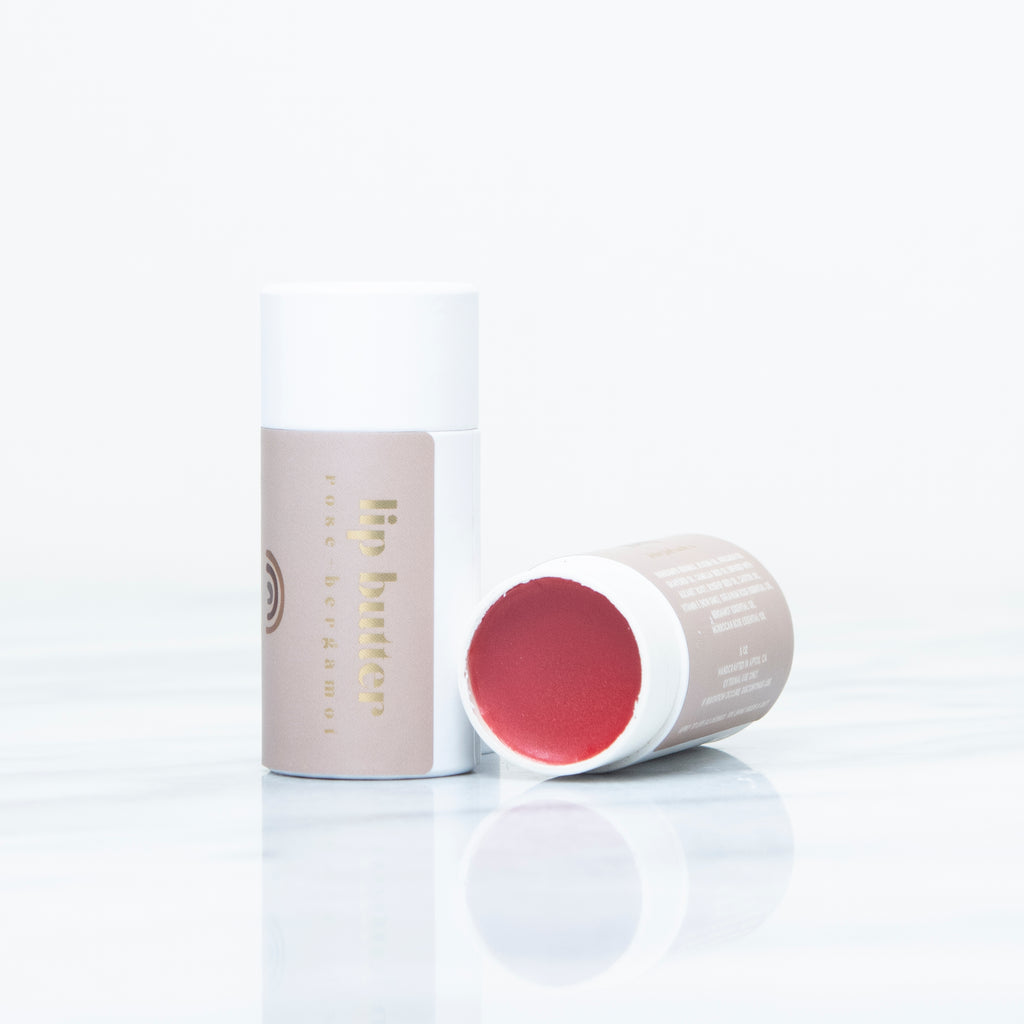 Rose + Bergamot Lip Butter
