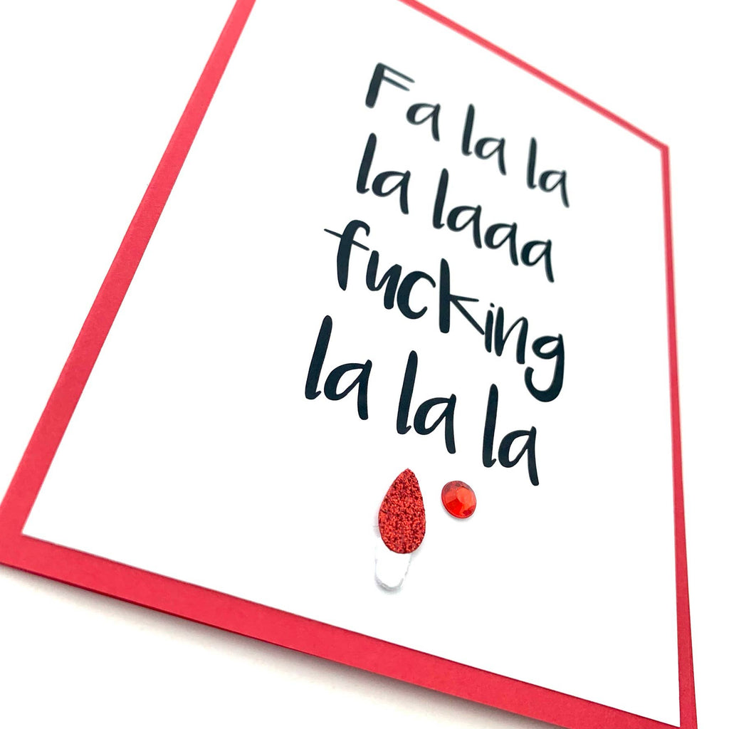 Holiday Fa La La Card