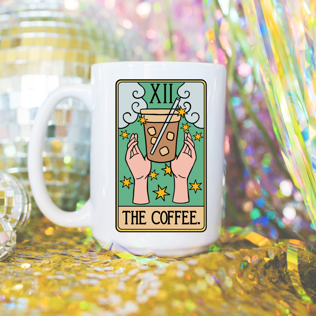 Tarot ceramic mug 15oz