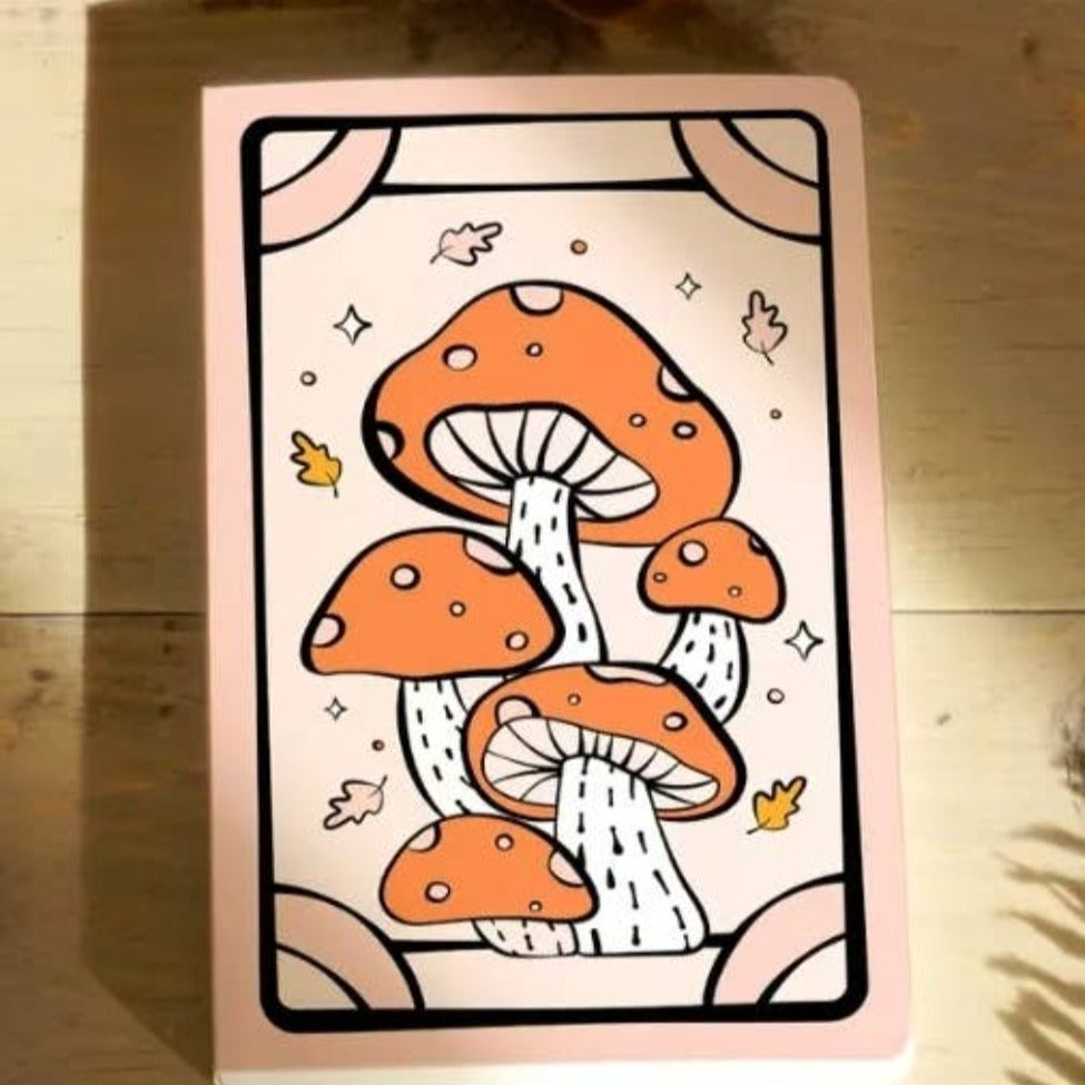 Tarot Mushrooms Classic Layflat Notebook
