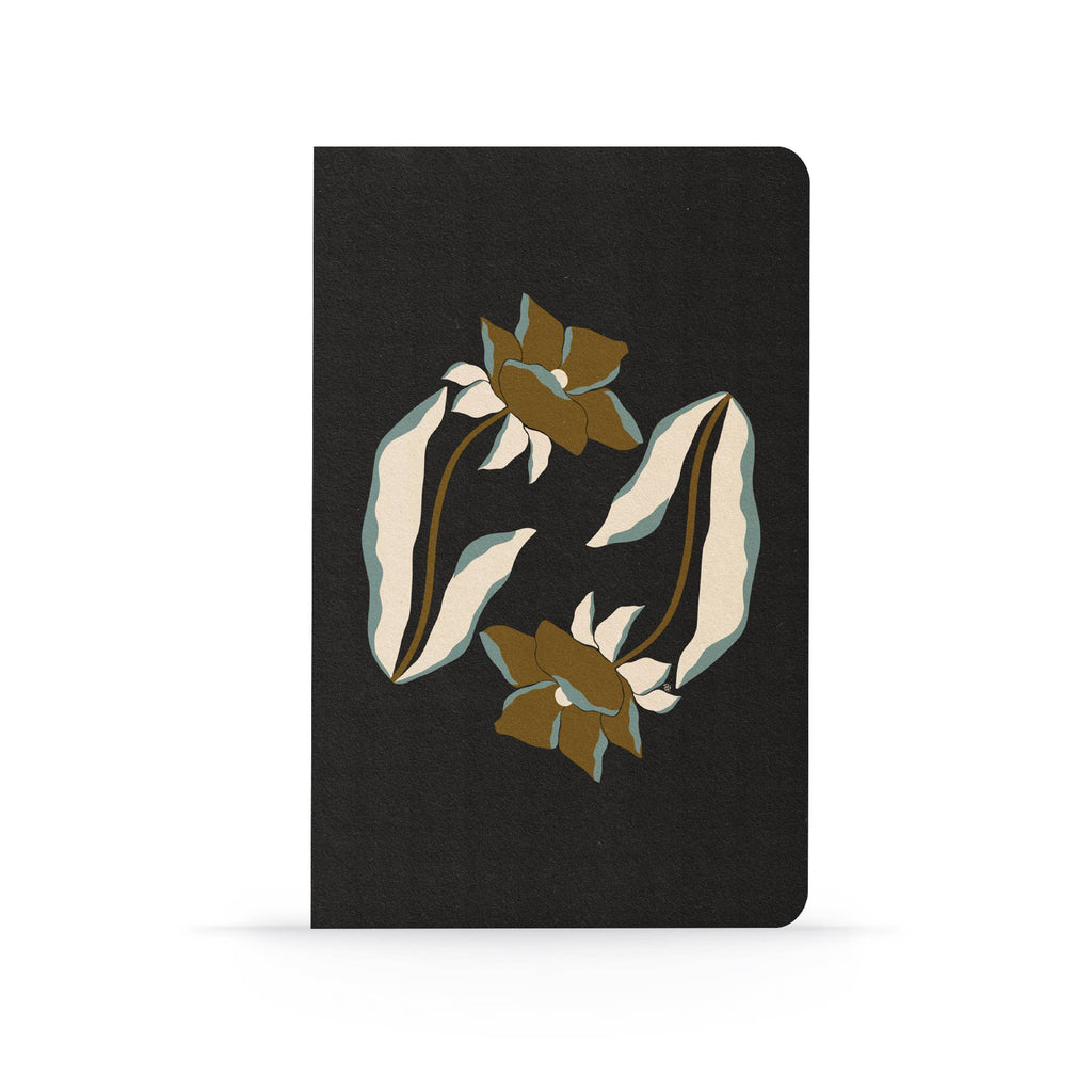 Reflected Flower Classic Layflat Notebook