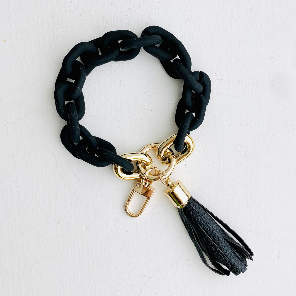 Chain Link Bangle Keychain