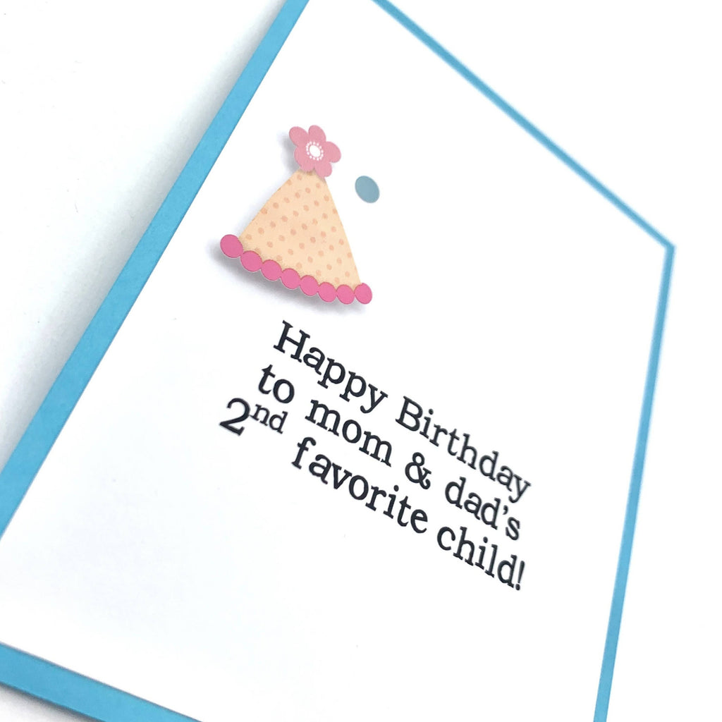 Birthday Second Favorite Child Card