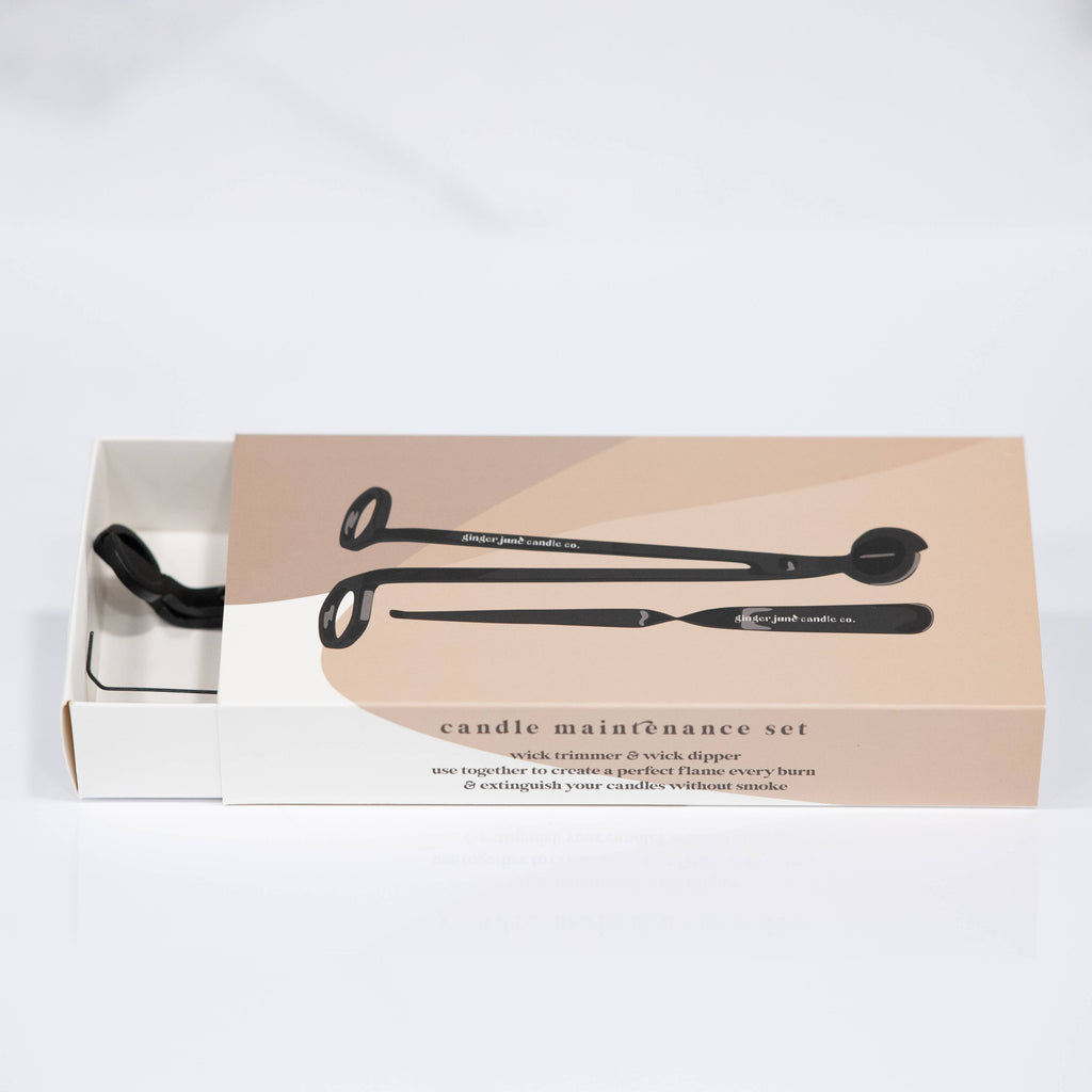 Candle Maintenance Set - black