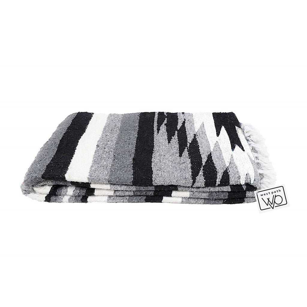 Aztec Diamond Blanket | Grey