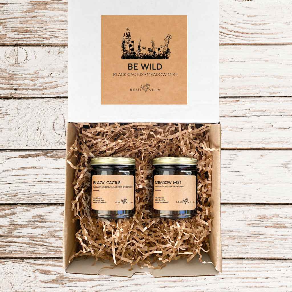 Soy Candle Box Set | 2 Pack of 9oz