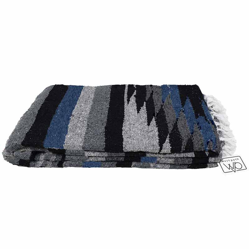 Aztec Diamond Blanket | Midnight