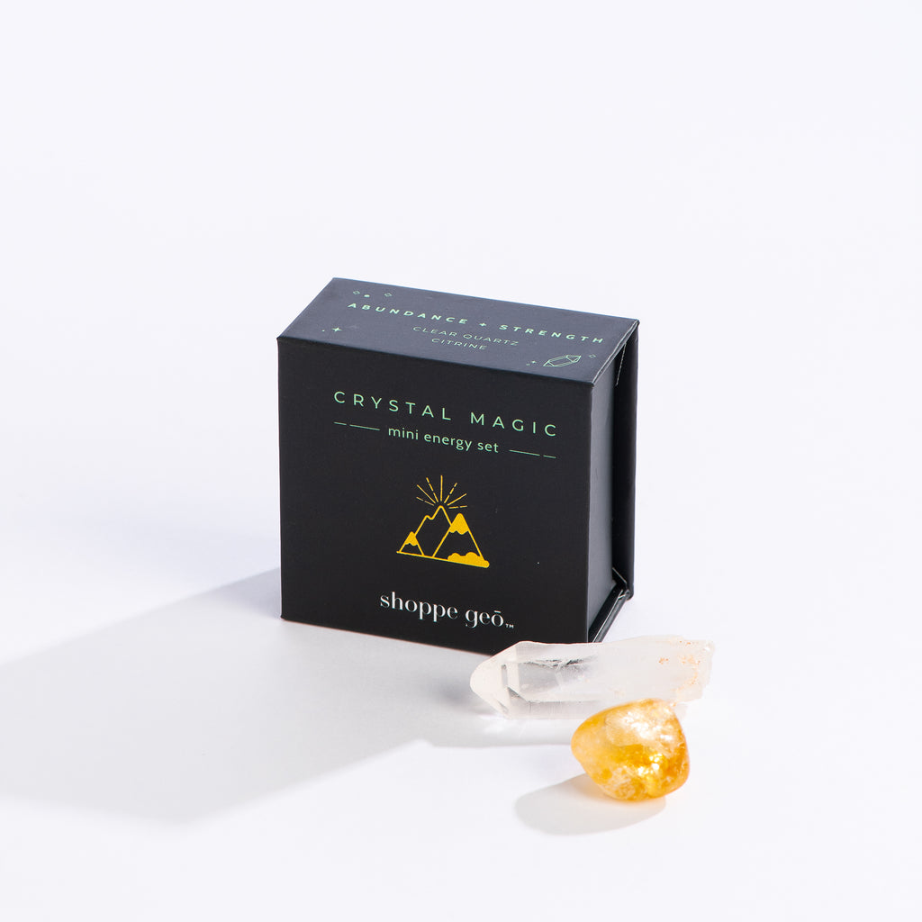 Abundance + Strength Crystal Mini Energy Set