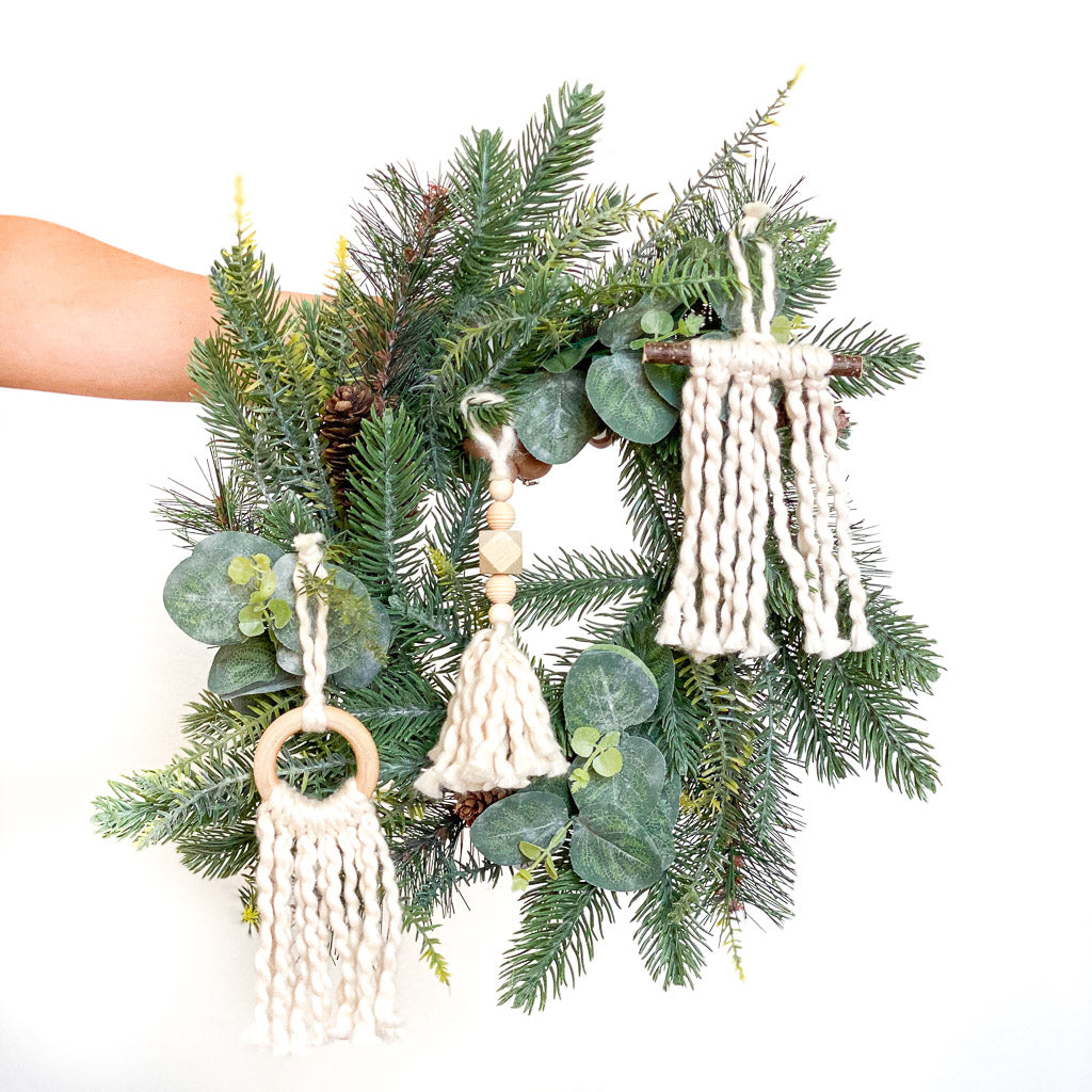 Tis the Season Holiday Gift Box Set | Soy Candles + Ornaments