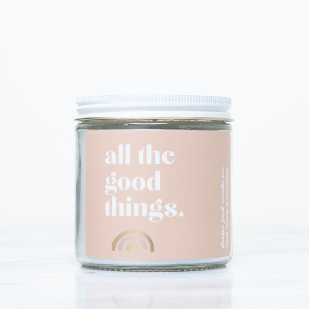 ALL THE GOOD THINGS Soy Candle | Blackberry Amber