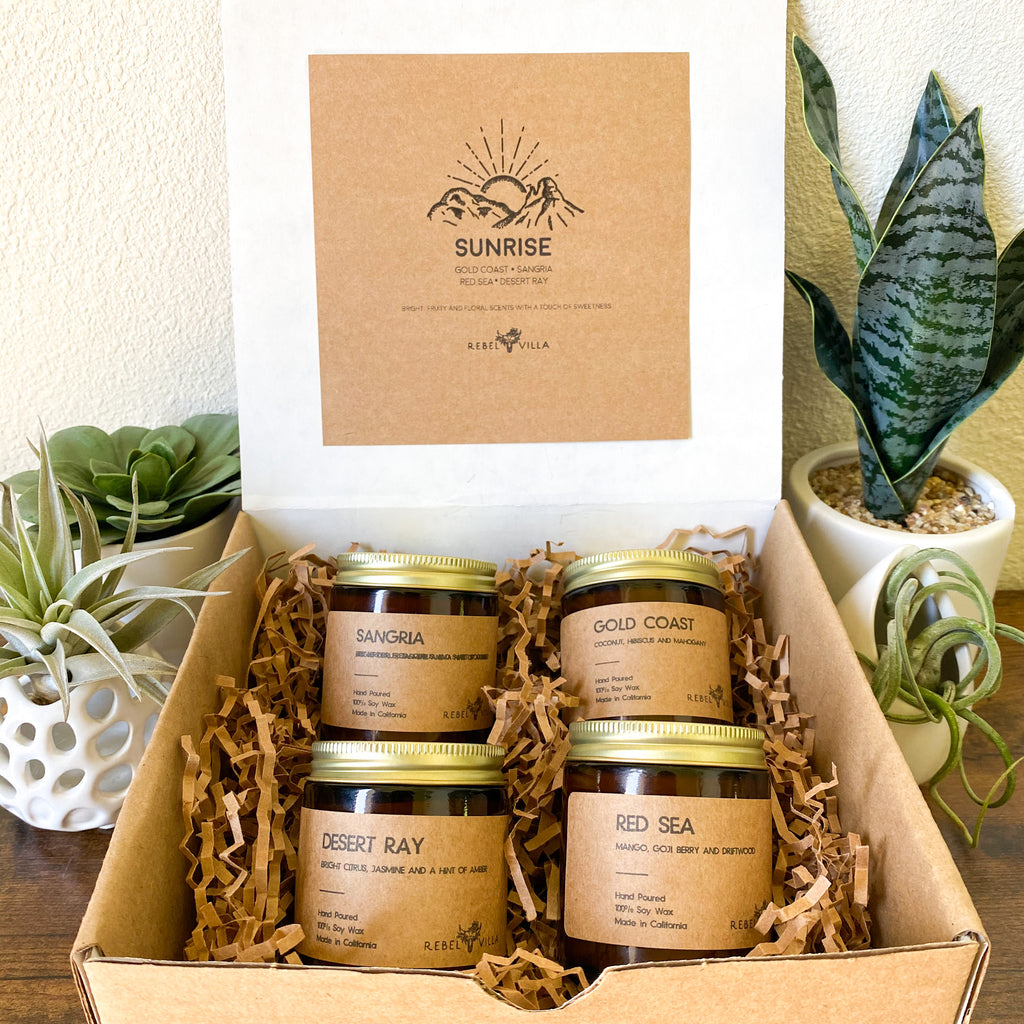 Gift Box | Soy Candle 4 Pack | Choose Your Occasion