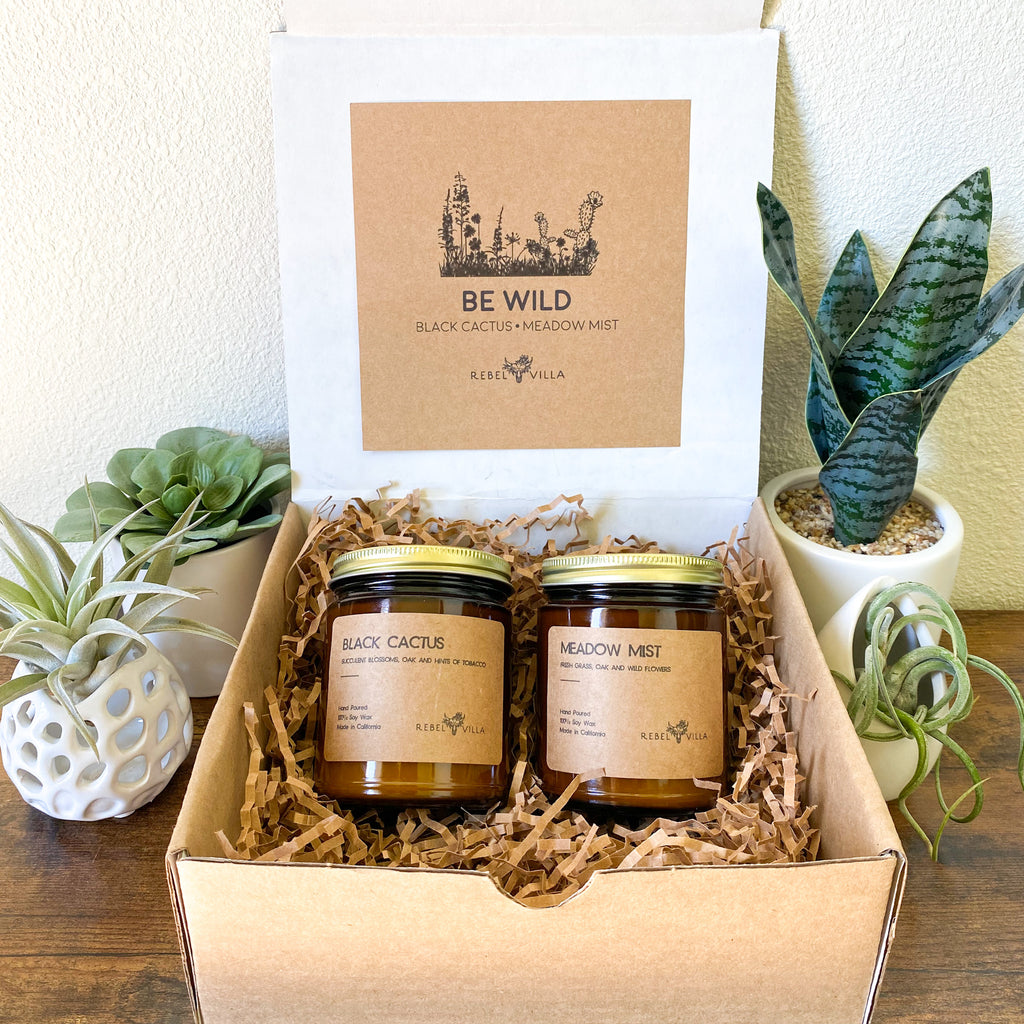 Soy Candle Box Set | 2 Pack of 9oz