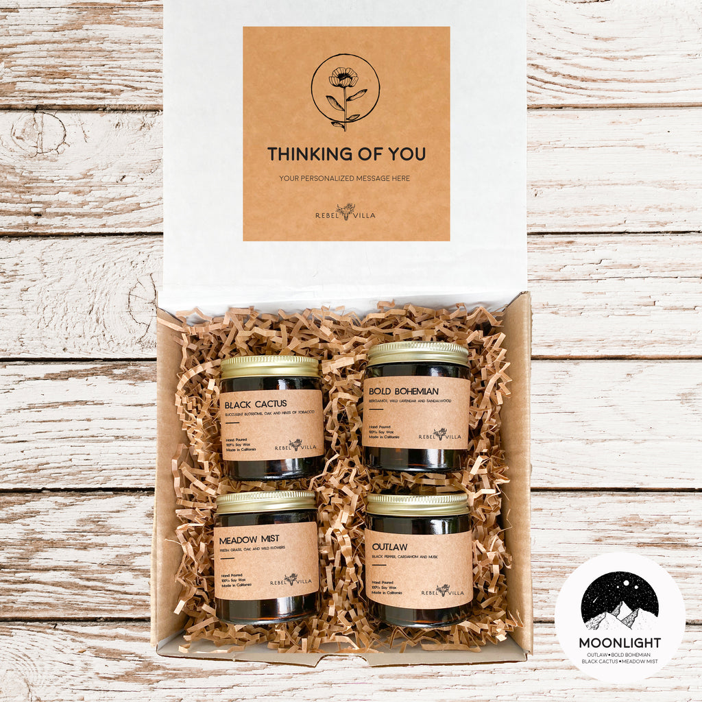 Gift Box | Soy Candle 4 Pack | Choose Your Occasion