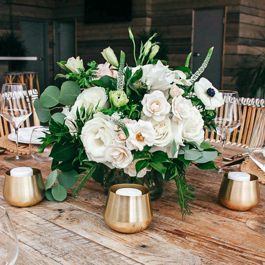Medium Gold Votives - Rebel Villa