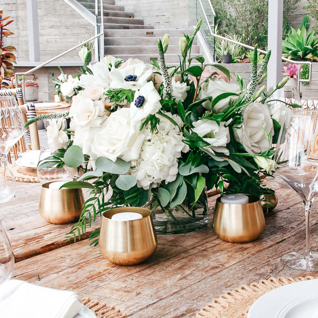 Medium Gold Votives - Rebel Villa