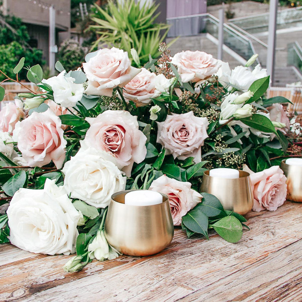 Medium Gold Votives - Rebel Villa