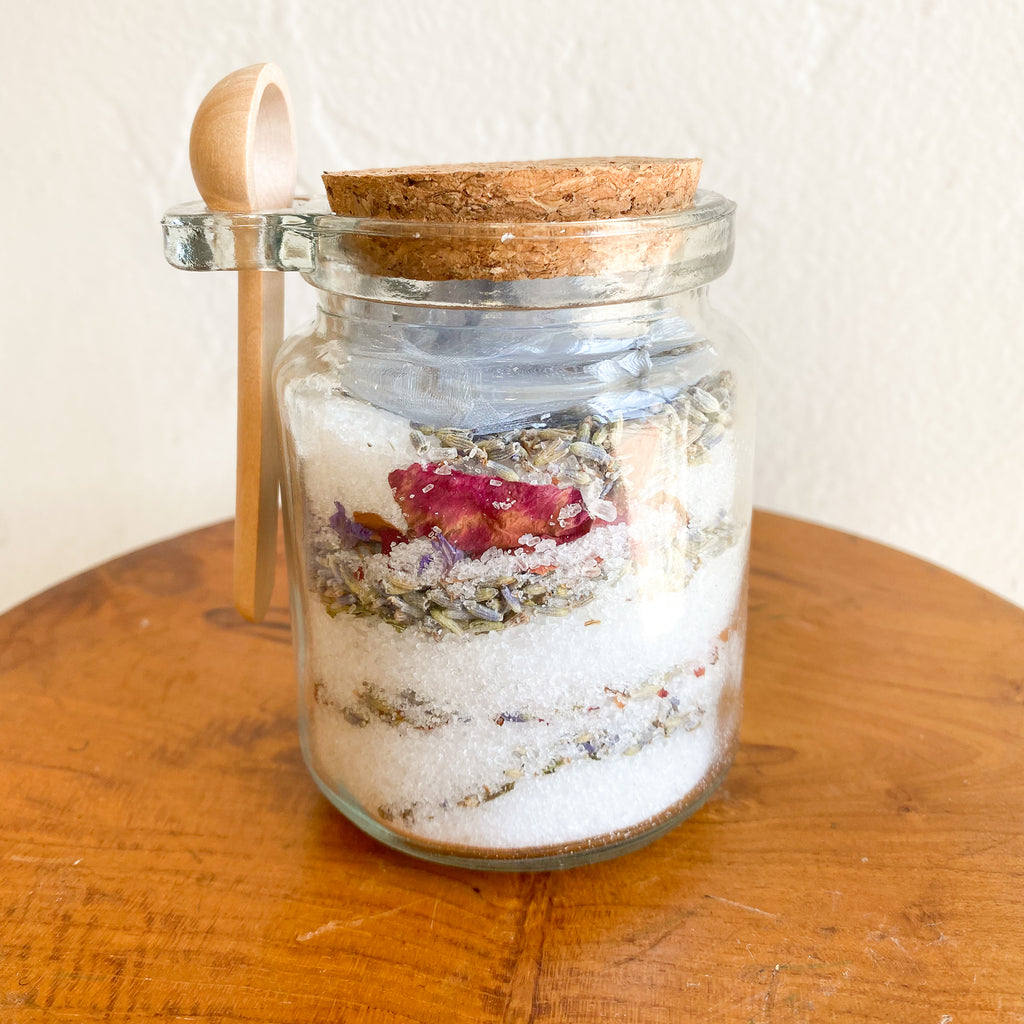 Thankful For You Gift Box | Soaking Salts + Soy Candle