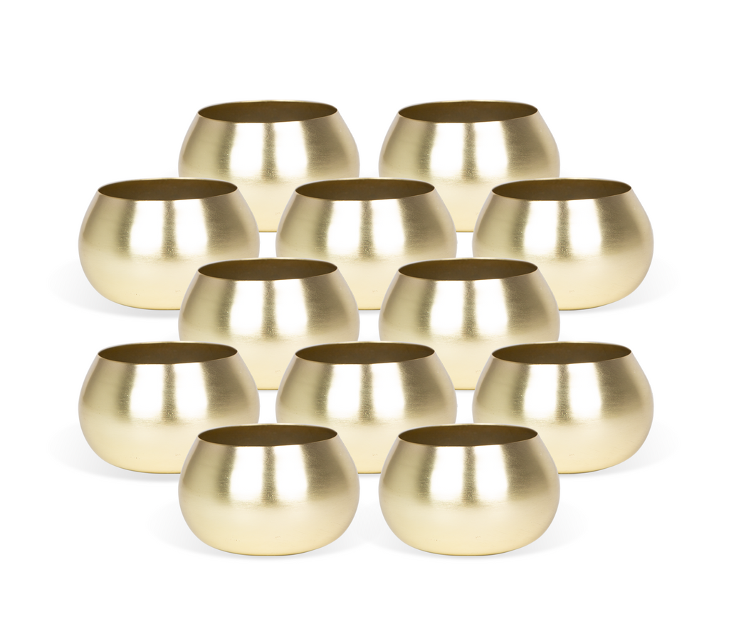 Small Gold Votives - Rebel Villa