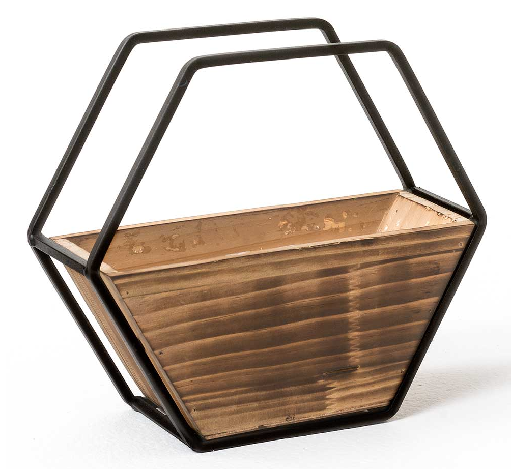 Hexagon Wood Wall Hanging
