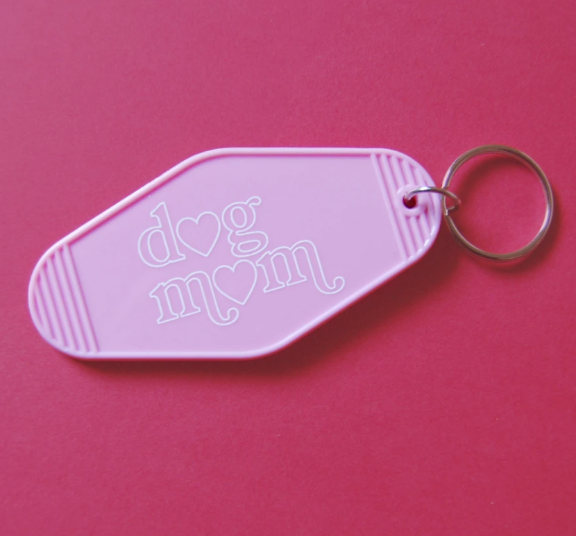 Dog Mom Keychain
