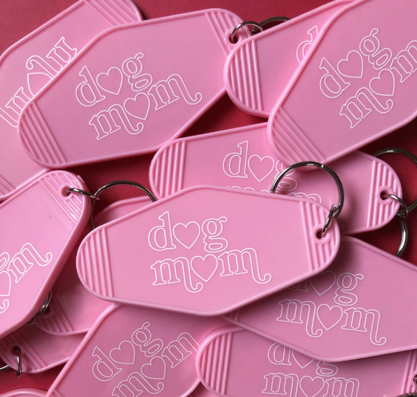 Dog Mom Keychain