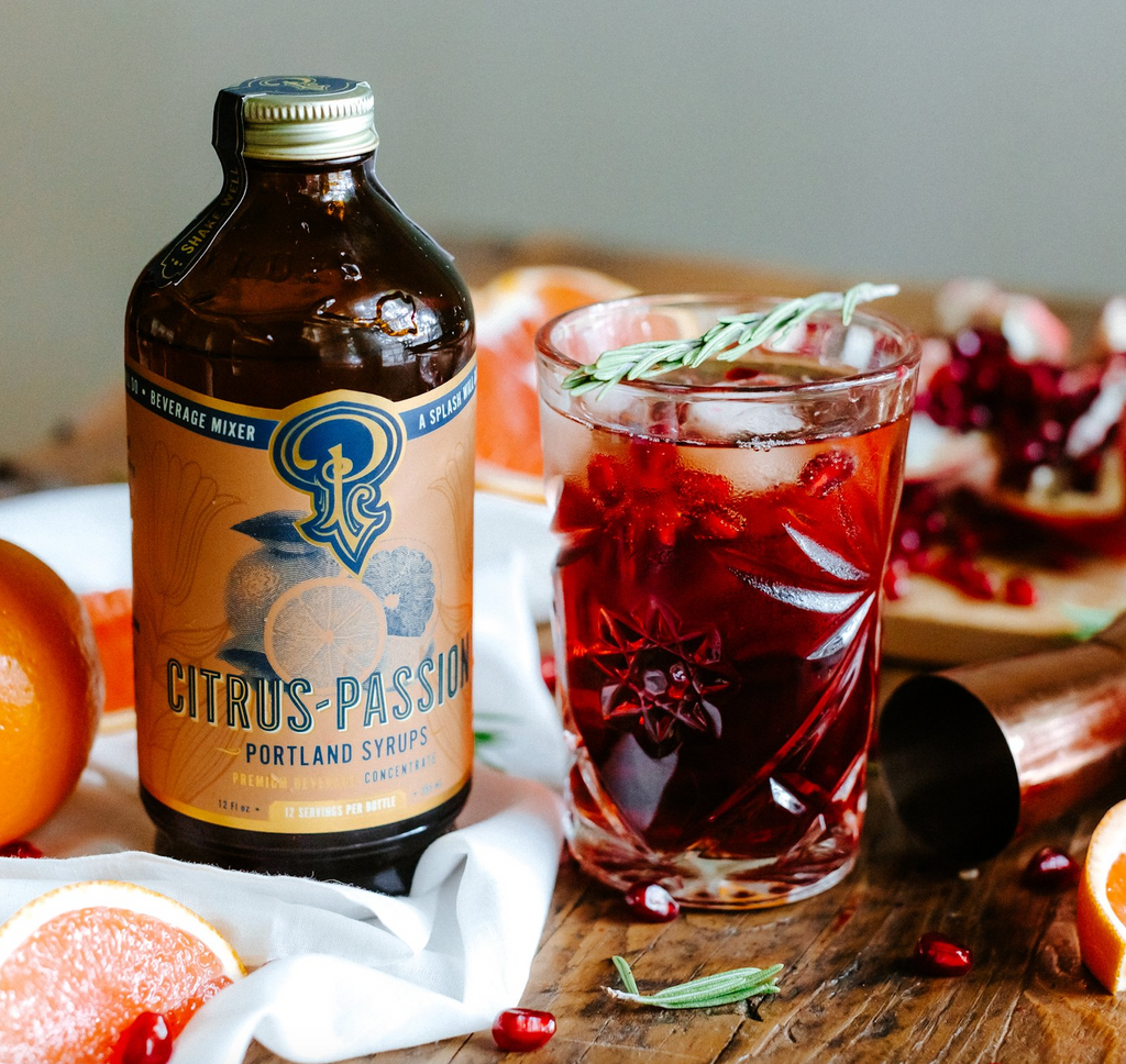 Citrus Passion Fruit Syrup (12oz)