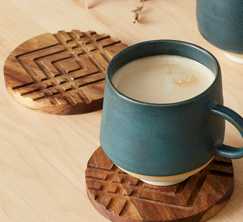 Geo Coaster Set