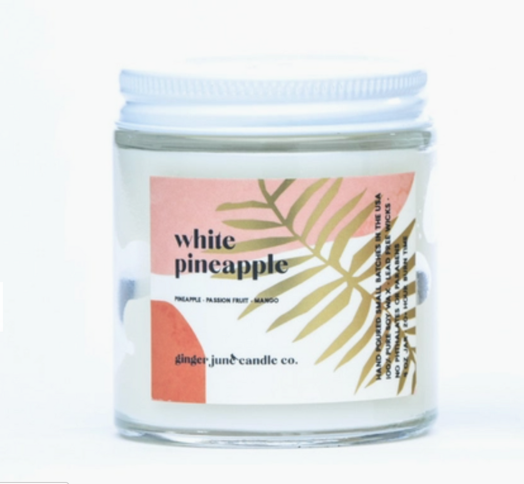 Terra Collection Soy Candle | White Pineapple