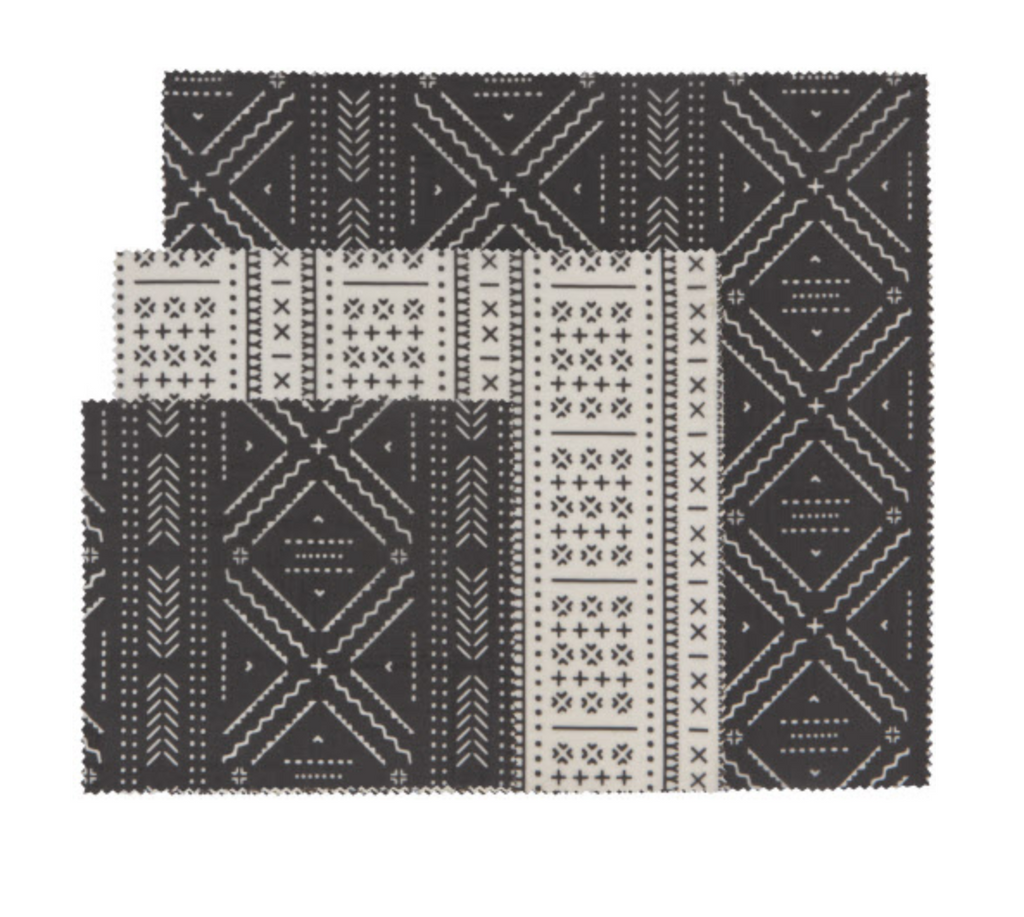 Onyx Aztec Wax Kitchen Wraps