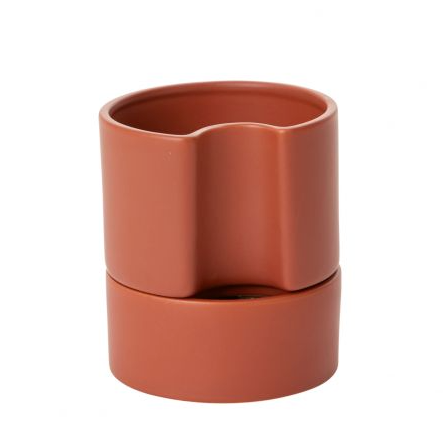 Terra Cotta Jett Self Watering Plant Pot